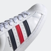 Giày Adidas Nữ Chính Hãng - Superstar 'White Scarlet' - Trắng | JapanSport FX2328