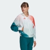 Áo Khoác Adidas Nữ Chính Hãng - Team Hungary Podium Jacket - Xanh/Trắng/Đỏ | JapanSport GF0291