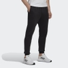 Quần Adidas Nam Chính Hãng - ESSENTIALS FLEECE REGULAR TAPERED PANTS - Đen | JapanSport HL2236