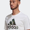 Áo Phông Adidas Nam Chính Hãng - ESSENTIALS SOLID HOODIE - Trắng | JapanSport GK9635