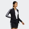 Áo Khoác Adidas Nữ Chính Hãng - PRIMEBLUE FULL-ZIP 3-STRIPES TRACK JACKET - Đen | JapanSport GV1232