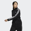 Áo Khoác Nữ Adidas Chính hãng - Women's Long Sleeve Jersey Jacket 3 Stripes Double Knit Track Top - Đen | JapanSport H29518