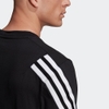 Áo phông Adidas Chính hãng - Sportswear Future Icons 3-Stripes Tee Nam - Đen | JapanSport H46519