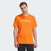 Áo Phông Adidas Chính Hãng - TERREX CLASSIC LOGO TEE - Cam| JapanSport HY1694