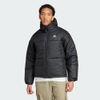 Áo Khoác Adidas Nam Chính Hãng - THREE STRIPES PUFFY HOODED JACKET - Đen | JapanSport IK0521