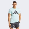 Áo Phông Adidas Chính Hãng - Run It Bos Tee - Xanh | JapanSport IL2208