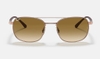 Kính Ray-ban Chính hãng - Sunglasses in Copper and Light Brown - RB3670 | JapanSport