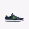 Giày Lacoste Chính hãng - Lacoste Men's Carnaby - Nam - Navy/Green | JapanSport 43SMA00532S3