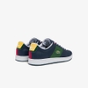 Giày Lacoste Chính hãng - Lacoste Men's Carnaby - Nam - Navy/Green | JapanSport 43SMA00532S3