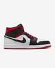 Giày Nike Nam Chính Hãng - Air Jordan 1 Mid - Đỏ/Đen | JapanSport DQ8426-106