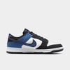 Giày Nike Nam Nữ Chính Hãng - Dunk Low Black White Blue (GS) - Đen | JapanSport DH9765-104