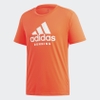 Áo phông Adidas Chính Hãng - PLAYERA BADGE OF SPORT GFX - Orange | JapanSport -FJ5003