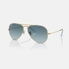 Kính Ray-Ban Chính hãng - Aviator metal Gradient Blue - RB3025 001/3M 62-14mm - Nam | JapanSport