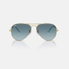 Kính Ray-Ban Chính hãng - Aviator metal Gradient Blue - RB3025 001/3M 62-14mm - Nam | JapanSport