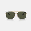 Kính Ray-Ban Chính Hãng - Sunglasses in Gold and Green  | 0RB3699 900031 59mm | JapanSport