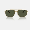 Kính Ray-Ban Chính hãng - Sunglasses in Gold and Green - RB3796-919631 59mm - Nam | JapanSport