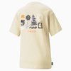 Áo Phông Puma Nam Chính Hãng - Downtown Relaxed Graphic Tee Women - Be | JapanSport 538362-88