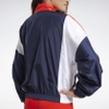 Áo Khoác Reebok chính hãng - Training Essentials Woven Linear Logo - Xanh | JapanSport FU2192