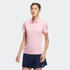 Áo Polo Adidas Nữ Chính Hãng - STRIPES SHORT SLEEVE POLO - Hồng | JapanSport HS6981