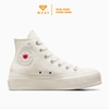 Giày Converse Valentines Y2K Heart Lift Platform - A09114C