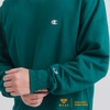 Áo Champion JP C Logo Sweatshirt - Green - C3Q001560