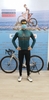 Áo đạp xe chuyên nghiệp LAMEDA dài tay màu Xanh mòng két, mã D1ALX