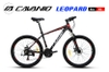 Xe đạp địa hình CAVANIO LEOPARD: Khung nhôm không mối hàn, Group Shimano 21s, Lốp CHAOYANG 26x1.95