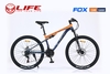 Xe đạp địa hình LIFE FOX: Khung Thép không mối hàn 2 giảm xóc, Group SHIMANO 3x7 tốc độ, Bánh 27.5''. Giá Hạt Rẻ - Chiến mọi địa hình