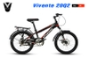 Xe đạp địa hình VIVENTE 20Q2: Khung thép, Bánh 20x2.125. Xe đạp thể thao dành cho học sinh cấp 1
