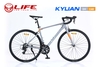 Xe đạp đua LIFE KYLIAN: Khung Nhôm mối hàn mịn, Tay đề lắc SHIMANO Tourney A070 2x7 tốc độ, Bánh 700. Ngon - Rẻ - Đẹp