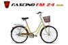 Xe đạp mini FASCINO FM24 khung thép 2 dóng, vành nhôm, cỡ bánh 24