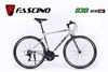 Xe đạp Touring FASCINO 838: Khung Nhôm KHÔNG mối hàn, Groupset SHIMANO 3x7 tốc độ, Phanh V, Vành nhôm, Bánh 700 CHẤT - ĐẸP - GIÁ BÌNH DÂN