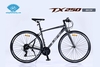 Xe Đạp Touring LIFE TX250: Khung Nhôm, Group SHIMANO 3x8 tốc độ, Phanh V, Lốp 700x28C