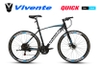 Xe đạp touring VIVENTE Quick: Khung Thép, Group SHIMANO 3x7 tốc độ, Lốp 700x25C. Giá Bình dân