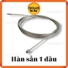 Dây cáp inox treo đèn hồ thủy sinh cá cảnh - Sợi dài 1 mét, hàn cố định sẵn 1 đầu không lo tuột