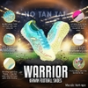 Giày Đá Bóng Warrior TF Xanh Ngọc