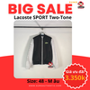 Áo Thể Thao Lacoste Màu Đen Xám- Lacoste SPORT Two-Tone Print Fleece- BH1553 00 EQD