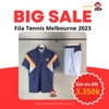 Bộ Thể Thao Fila Màu Xanh - Fila Adrian Men's Tennis -AOM239103E/AOM239104