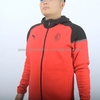 Áo Thể Thao Puma Màu Đỏ - AC Milan Football Casuals Hooded Jacket - 772303 01