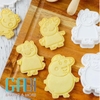 Khuôn nhấn cookie 3D (nhiều mẫu)