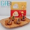Hộp giấy hình thỏ đựng 2 bánh 50g 16*8*5cm