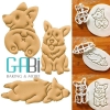 Khuôn nhấn cookie 3D (nhiều mẫu)