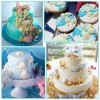 Khuôn fondant silicon cá ngựa + sao biển + vỏ sò