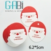 50c tag giấy Noel