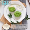 Khuôn nhấn trung thu lò xo 3D 50-65g 2 mặt ấm trà