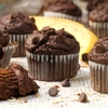 Combo nguyên liệu làm muffin chocochip vị socola 10c