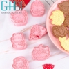 Khuôn nhấn cookie Tết 3D