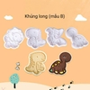 Khuôn nhấn cookie 3D (nhiều mẫu)