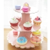 Cake stand giấy 3 tầng