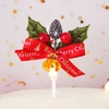 Topper cắm bánh Noel